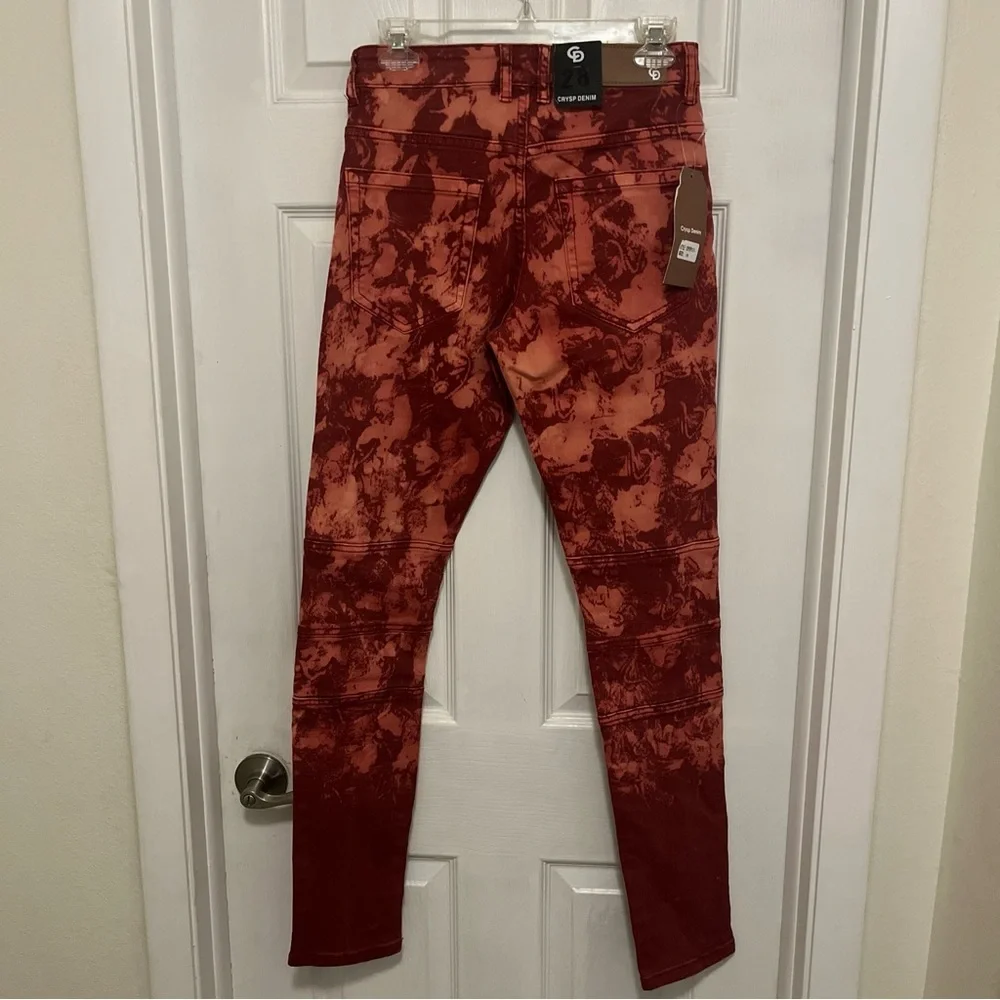 Crysp Denim Distressed‎ Men’s Jeans Sz 28x34 NWT